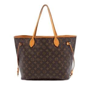 Louis Vuitton Neverfull Tote Canvas Mm #256221L17B